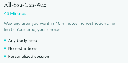 All-You-Can-Wax - 45 Minutes